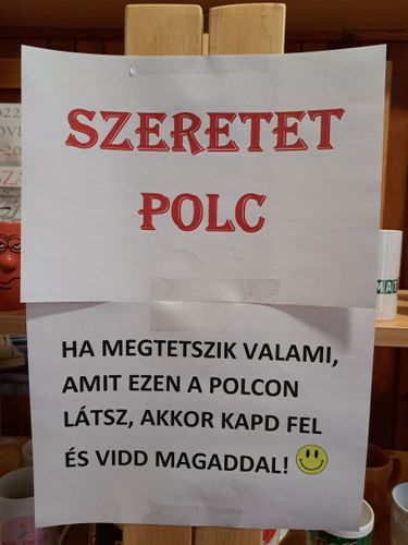 SZERETET POLC